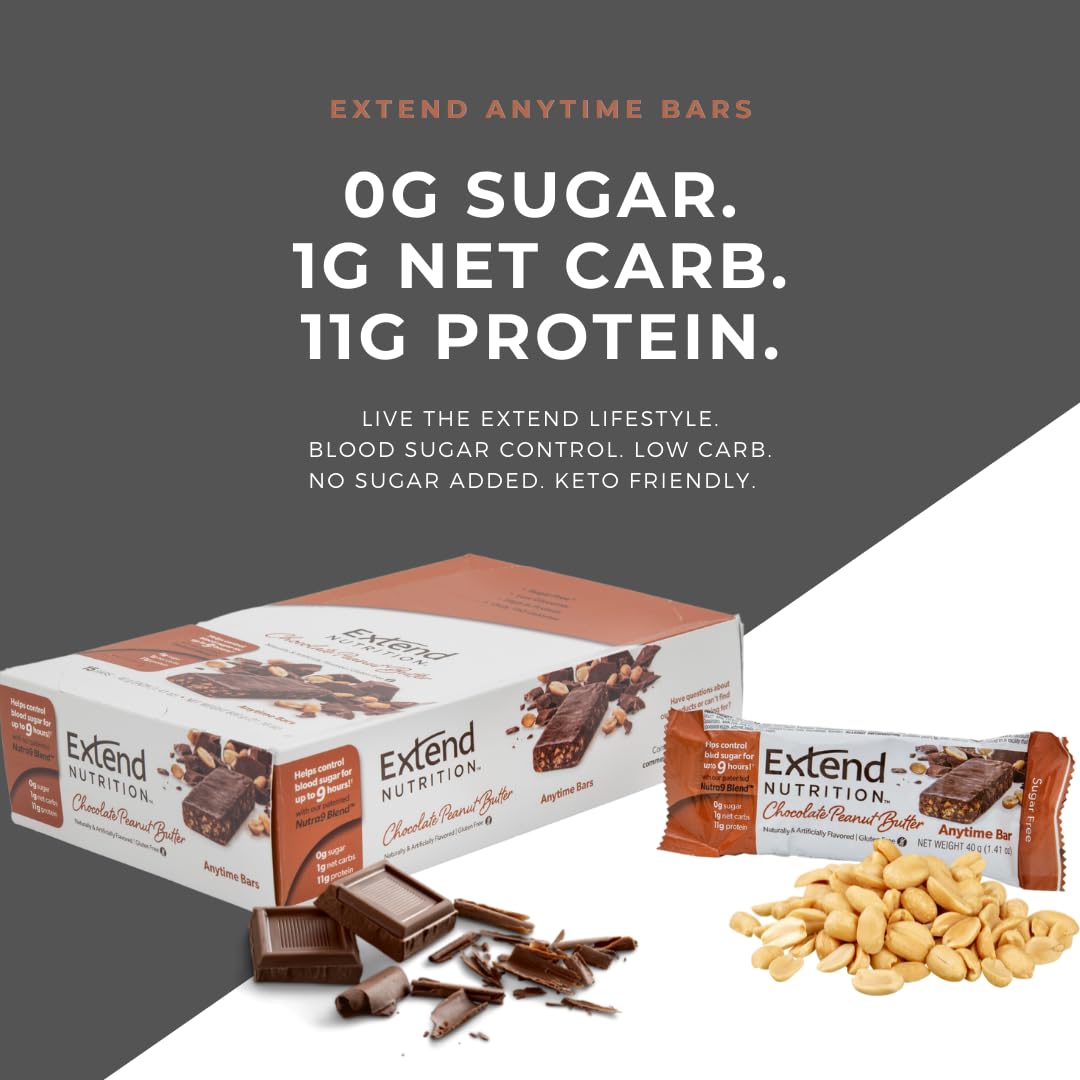 Extend Nutrition Sugar Free Keto Bars Review