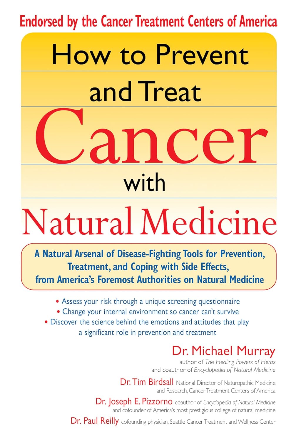 Natural Medicine Cancer Prevention Book Review