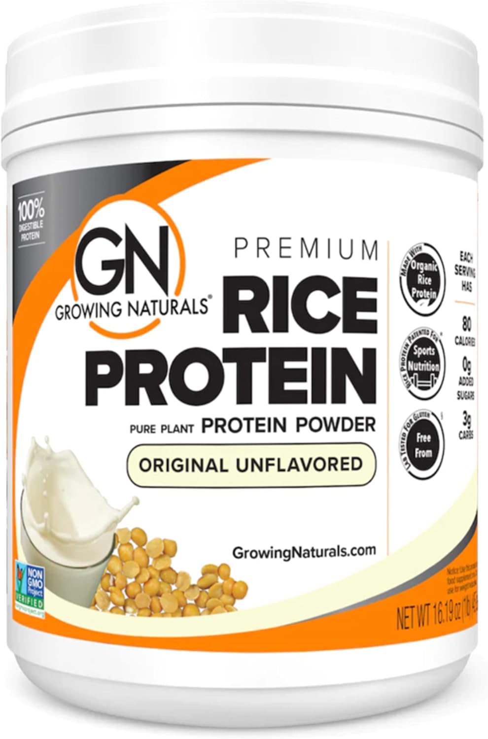 | Rice Protien (16.2 Ounce, Original Unflavored)